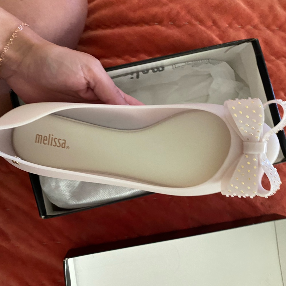 Melissa size 9. Never been worn.